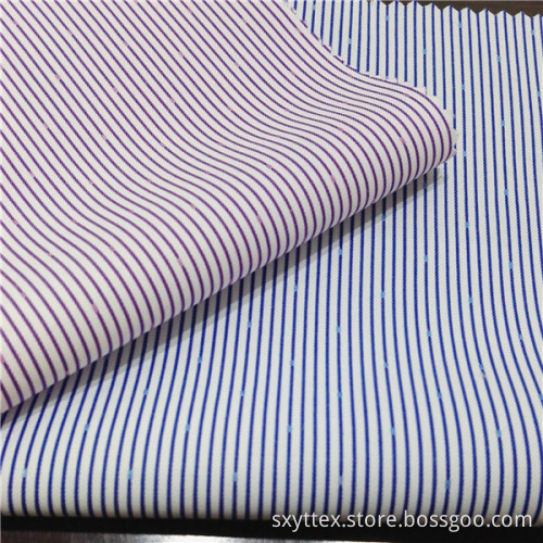 Tissu de chemise de dobby de ligne de style doux